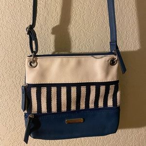 Blue Rosetti Purse